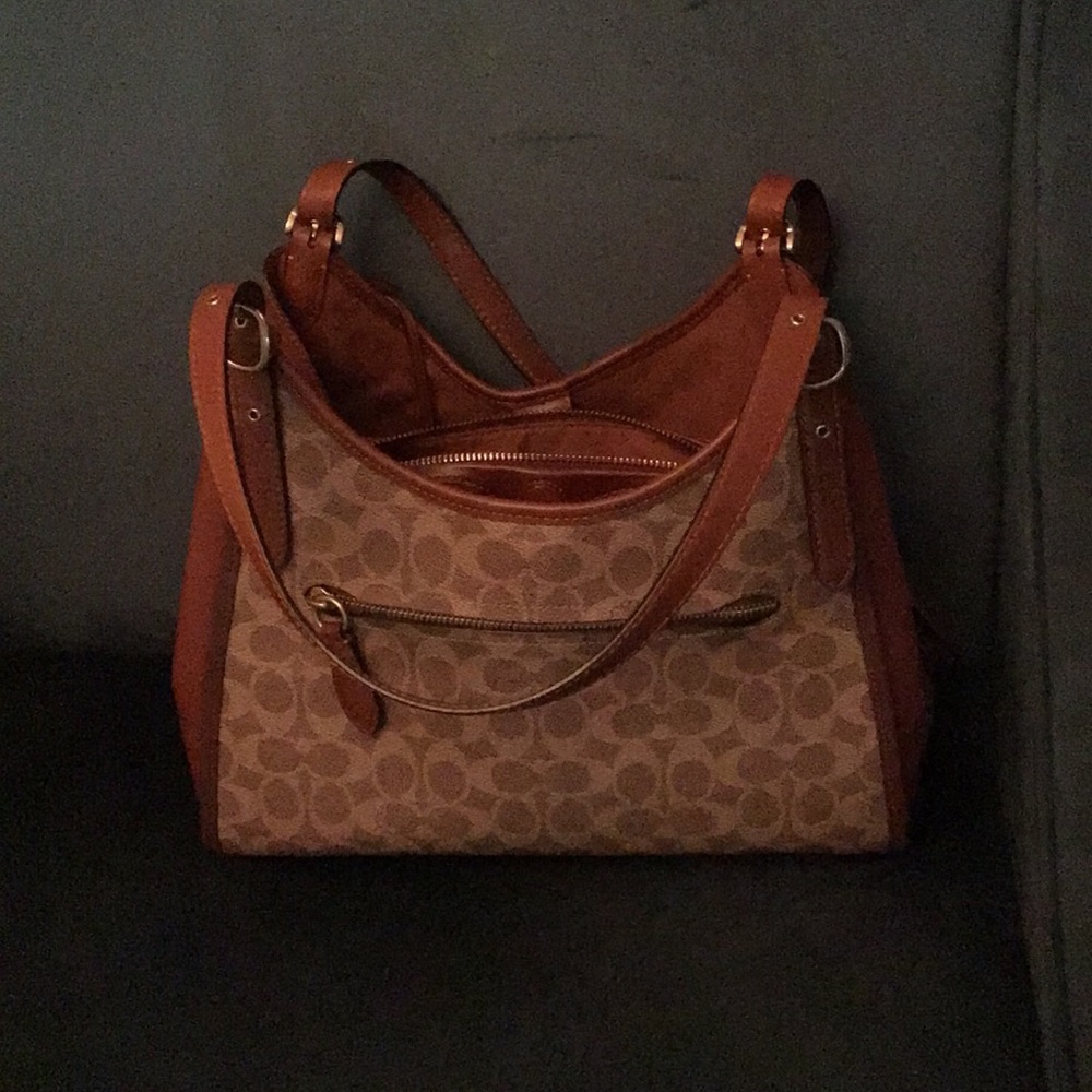 Coach Lori bag in signature canvas